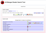 All Mangas Reader's Search Tool