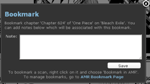 All Mangas Reader's bookmarks - Bookmark a chapter or scan directly while reading